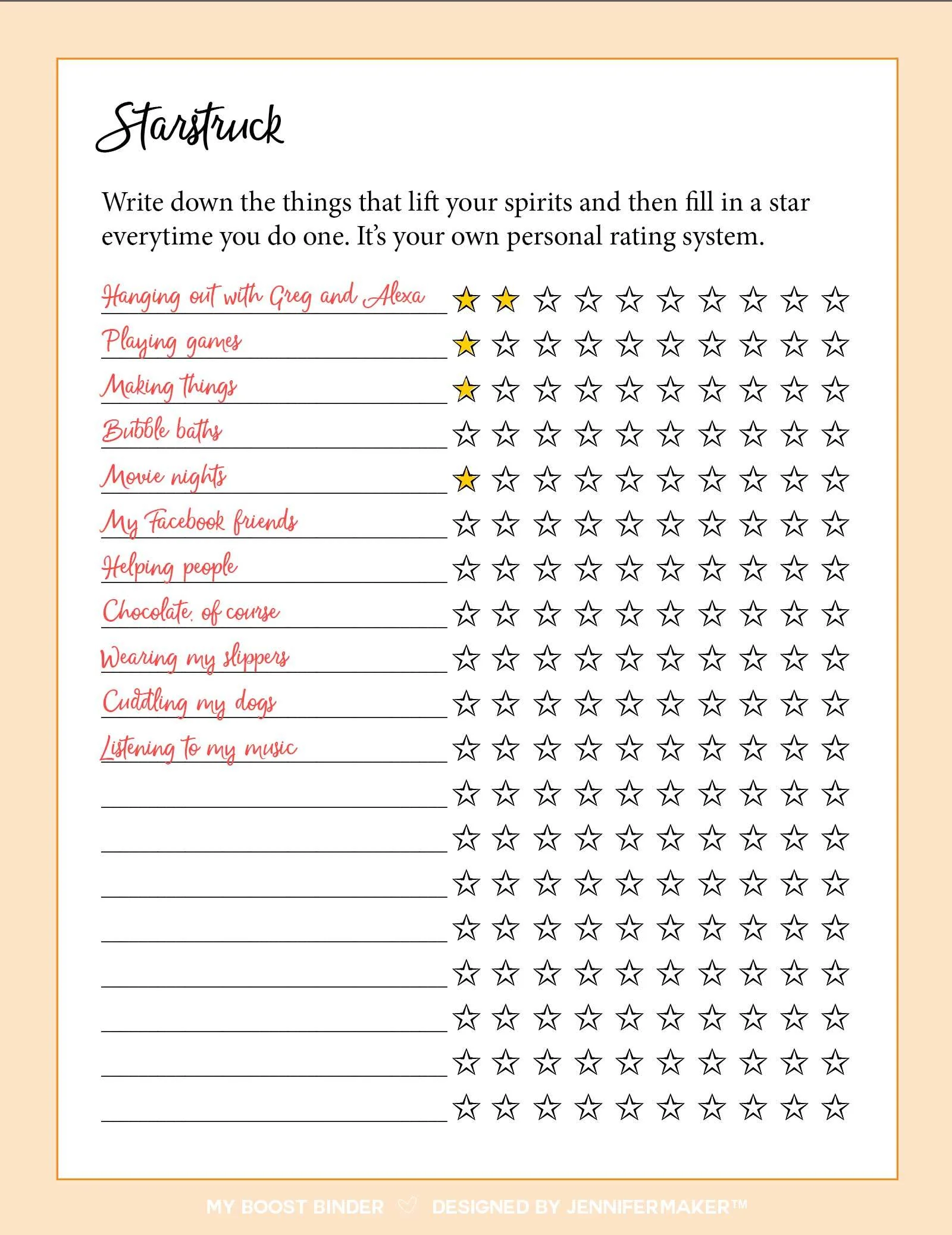 Boost Binder: Record all the good you receive to uplift you on those bad days - Image 4