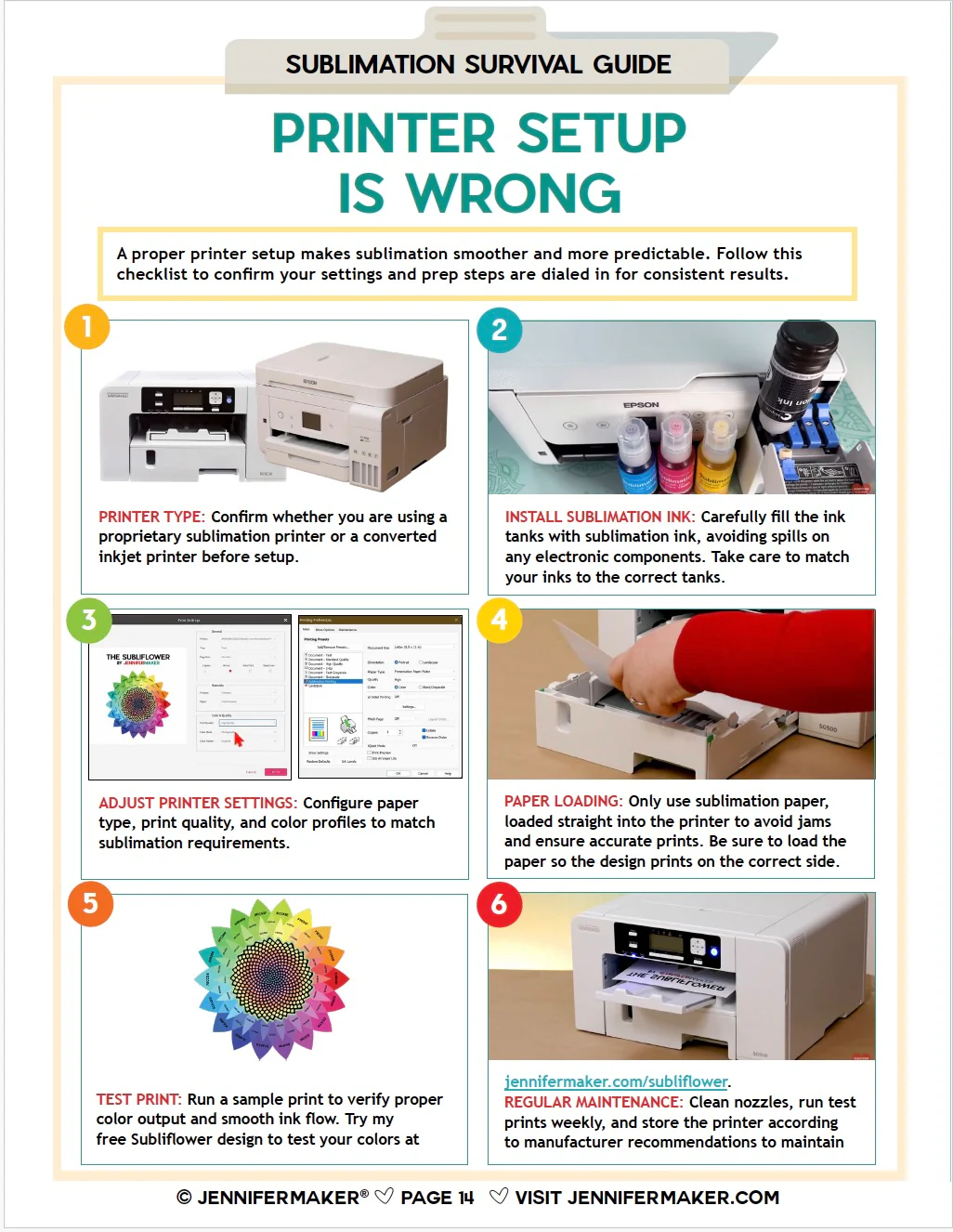 Sublimation Survival Guide: Fixes, Tips, and Shortcuts for Confident Sublimation Projects – Digital Download - Image 4